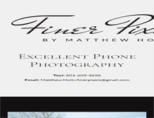 Tablet Screenshot of finerpixels.com